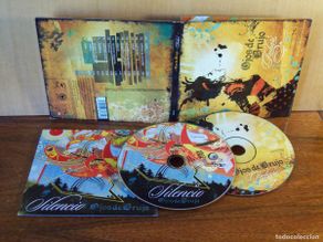 Musik-CDs: OJOS DE BRUJO - CD DIGIPACK TECHARI + CD SILENCIO (3 CANCIONES) - CON LIBRETO CANCIONES